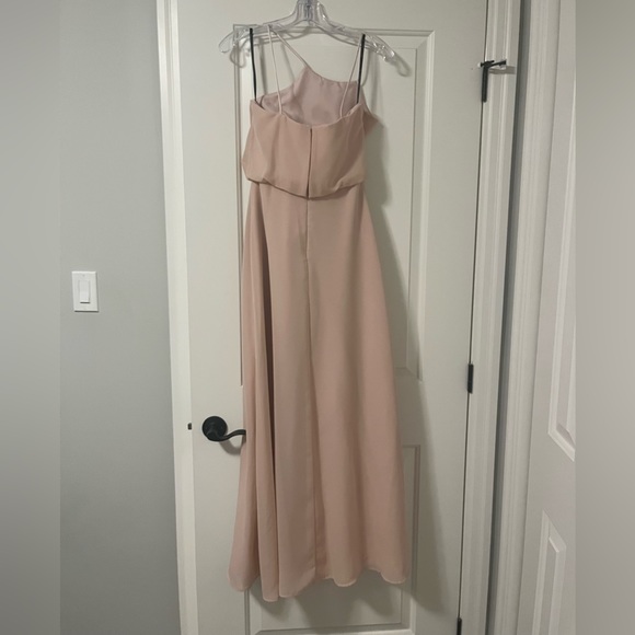 Blush pink sorella vita bridesmaid dress style 8872 - Picture 2 of 4